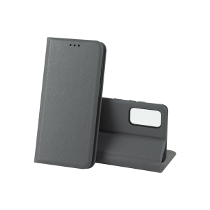 Чехол-книжка LEATHER Case SAMSUNG S20 FE /S20 Lite (Серый)