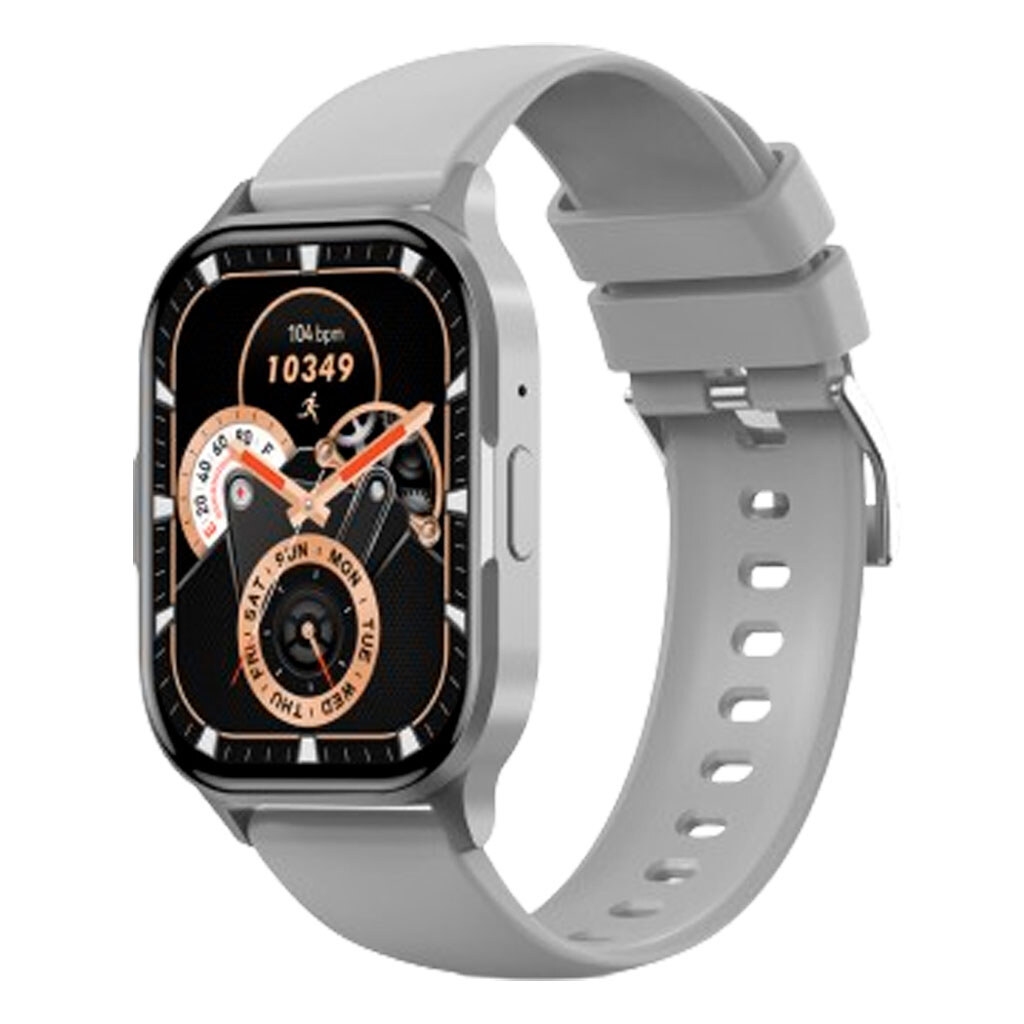 XO J10 AMOLED Screen Star Mist Magnetic Square Smart Sports Talking Watch Gray