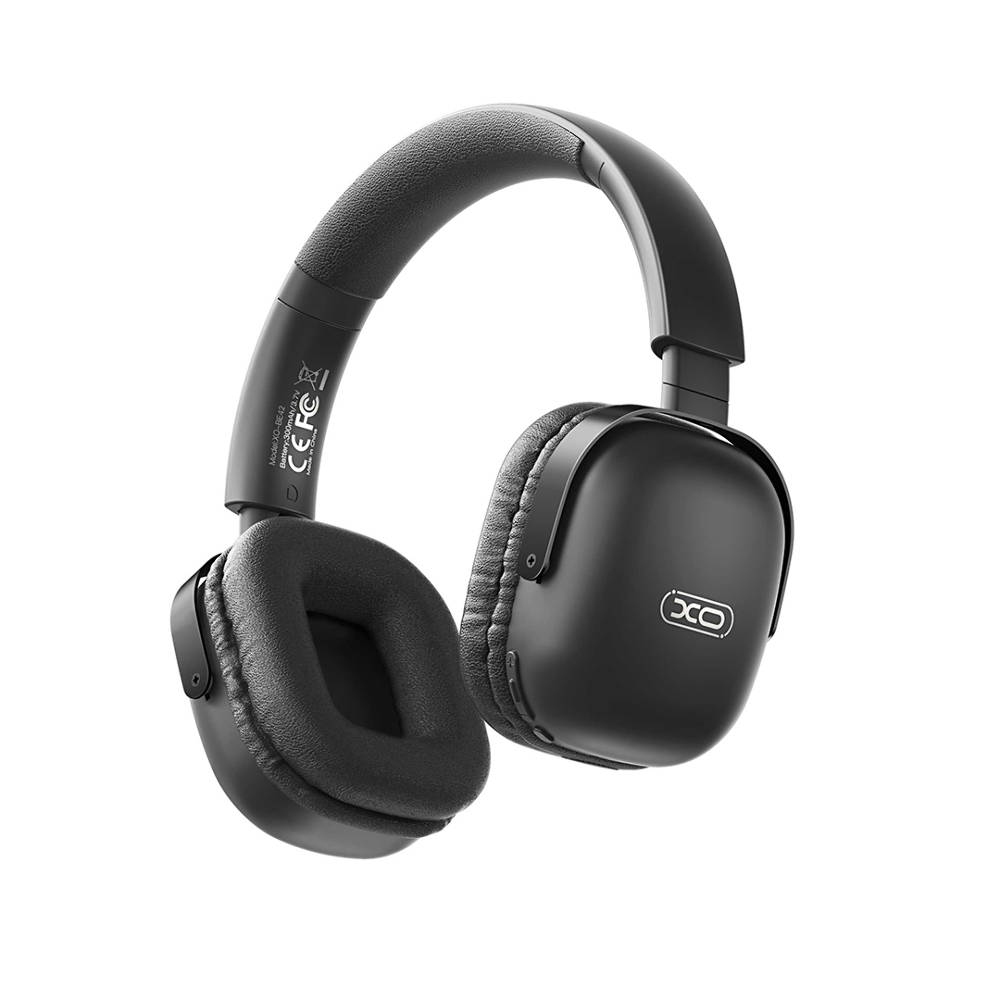 XO BE42 Scarlet Metal Stand Folding Headband Bluetooth Headset Black