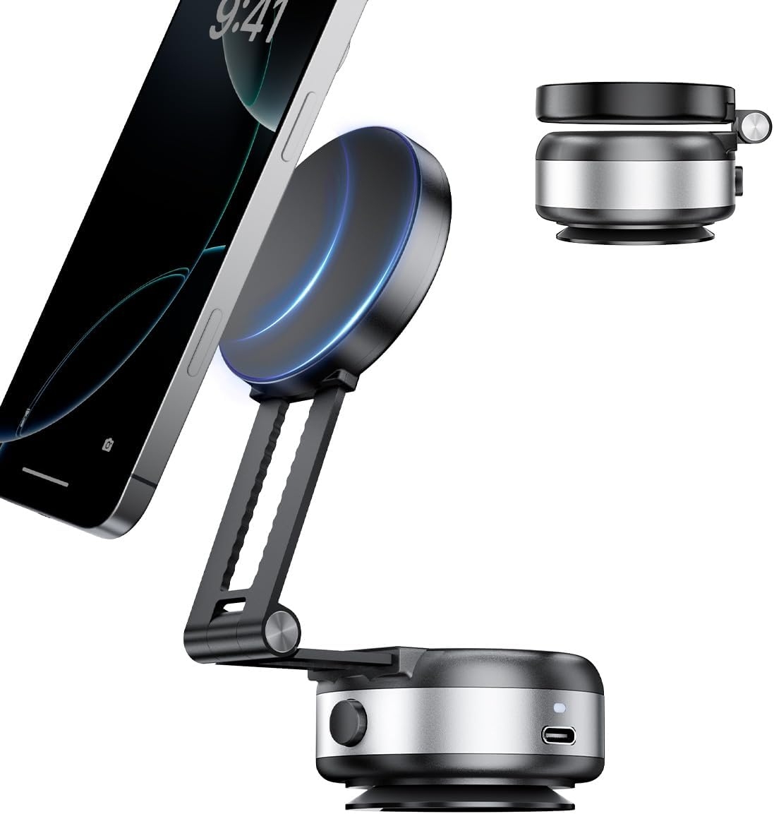 XO C166 Stretch Adsorption Magnetic Holder Free Alcohol Pack  Magnet Sheet black