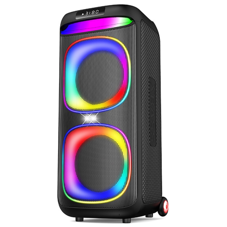 Kakusiga  KK-8212 HUANJIE flame light wireless speaker Black
