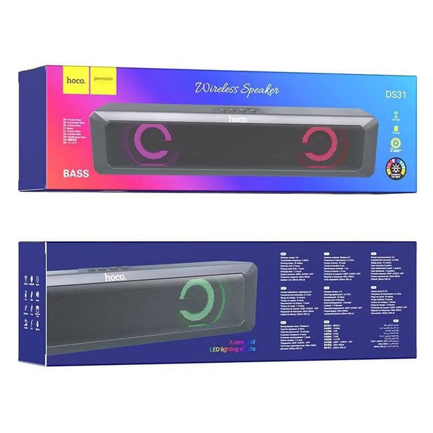 Hoco DS31 Sound Blaster glaring speaker black