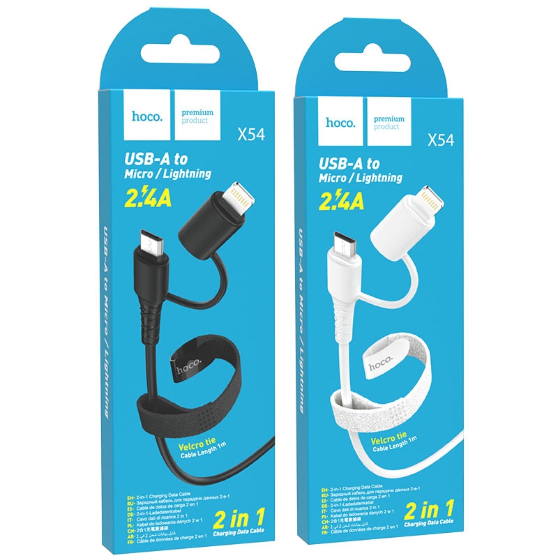 USB Hoco X14 Double Speed PD 20W Lightning (Чёрный)
