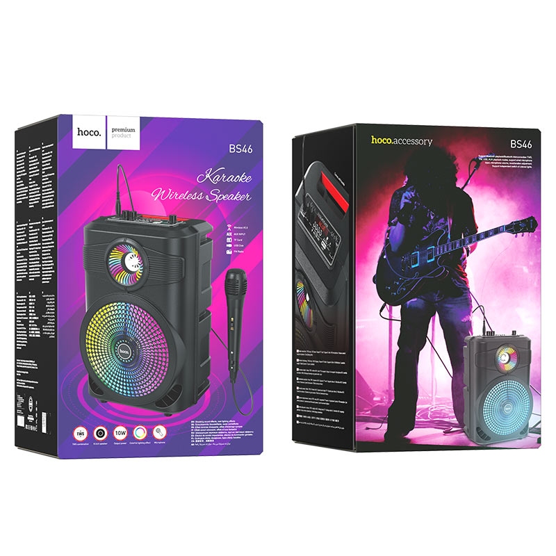 Hoco BS46 Mature outdoor BT speaker black