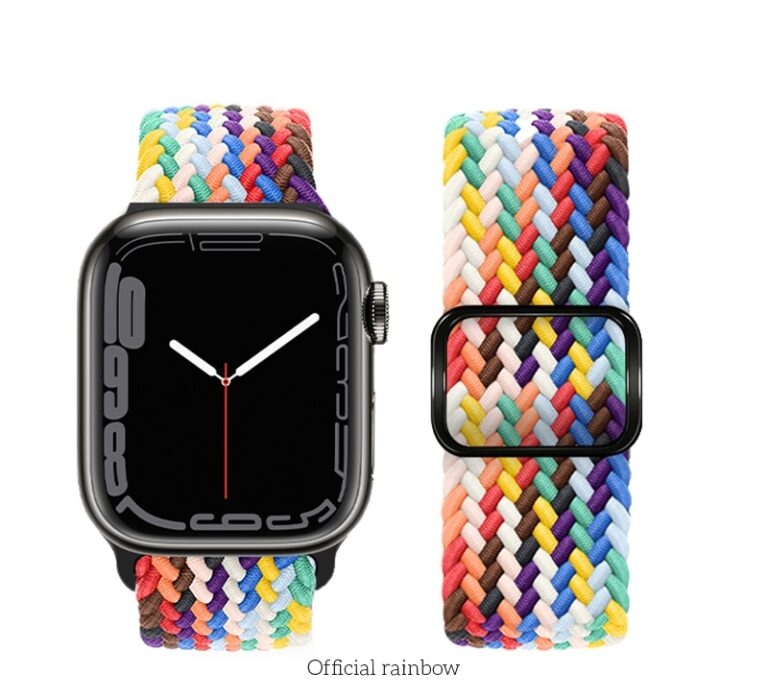 Hoco iWatch WA05 Jane Eyre series sliding buckle ultra-thin nylon strap(42/44/45/49mm) official rain