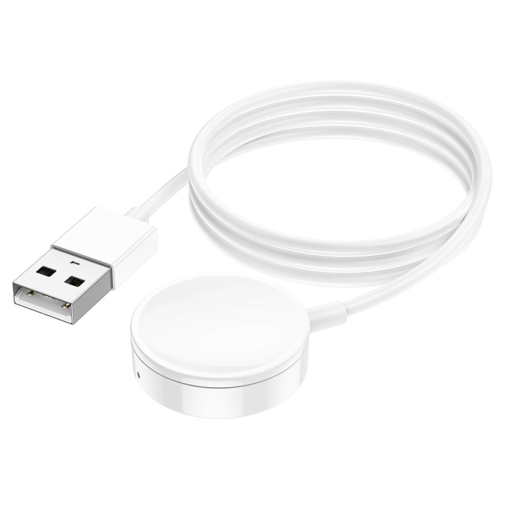 USB Кабель (магнитный) для зарядки HOCO Y12 SmartWatch White