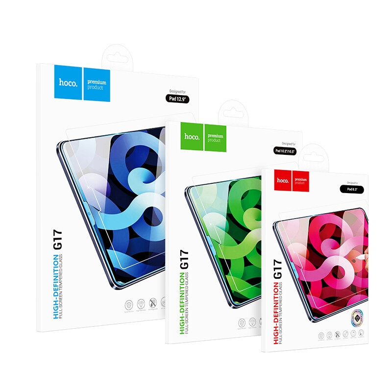 Hoco Shield series full-screen high-definition tempered glass for Pad 9.7-inches(G17) transparent