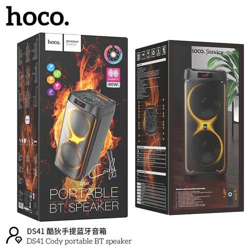 Hoco DS41 Cody portable BT speaker black