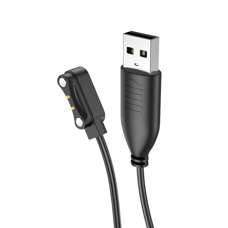 Hoco Y17 Smart sports watch charging cable black