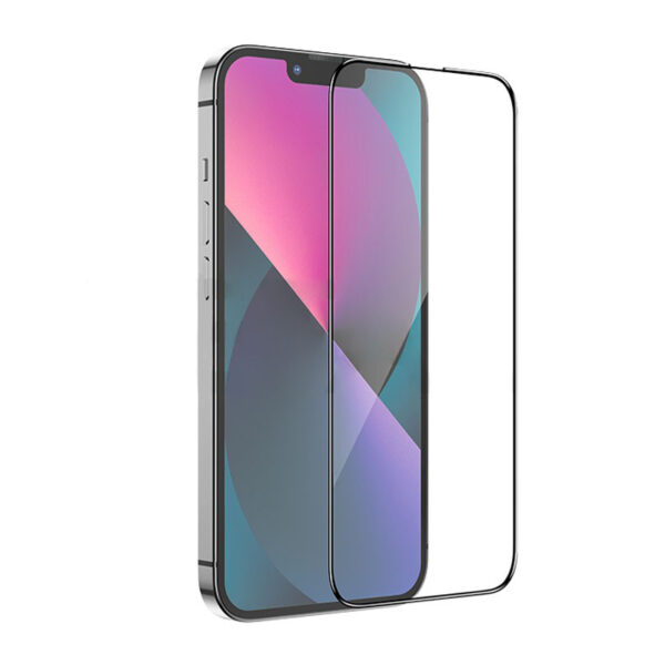 Hoco Full screen HD 5D large arc tempered glass set for iP 15 Pro (G12) black