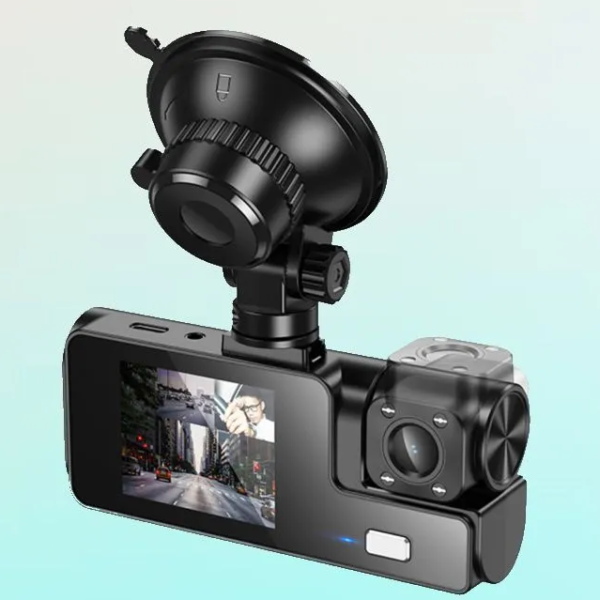 Hoco DI60 World three-screen simultaneous display driving recorder(wifi version) black