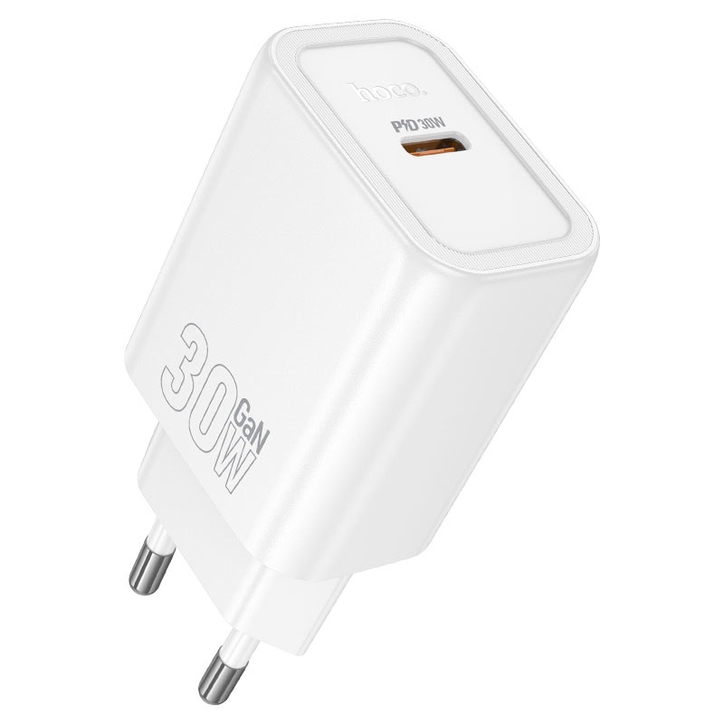 Hoco N62 Gentle single port PD30W charger(EU) white