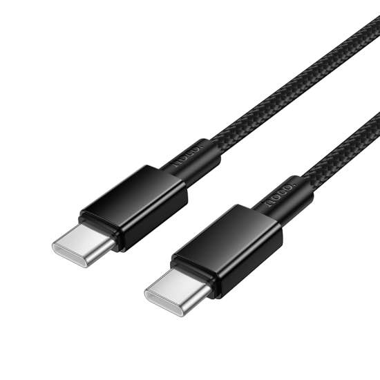 Hoco X119 Energy 60W charging data cable C to C(packaged) black
