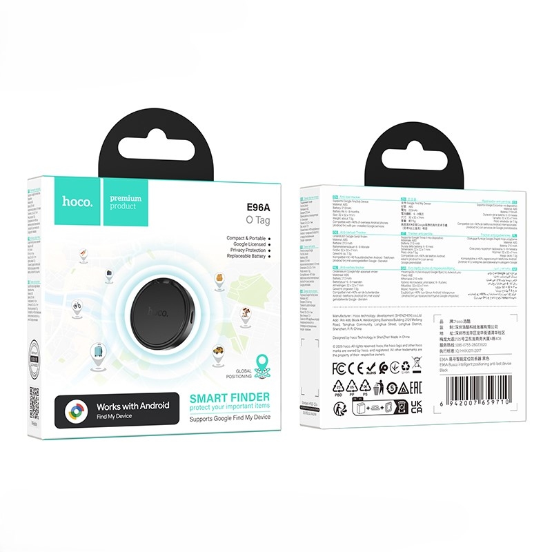 Hoco E96A Busca GOOG anti-lost device black
