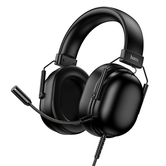 Hoco W113 Dynamic USB7.1 channel gaming headphones black
