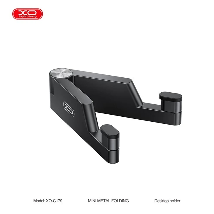 XO C179 mini Metal Portable Desktop Mini Stand black