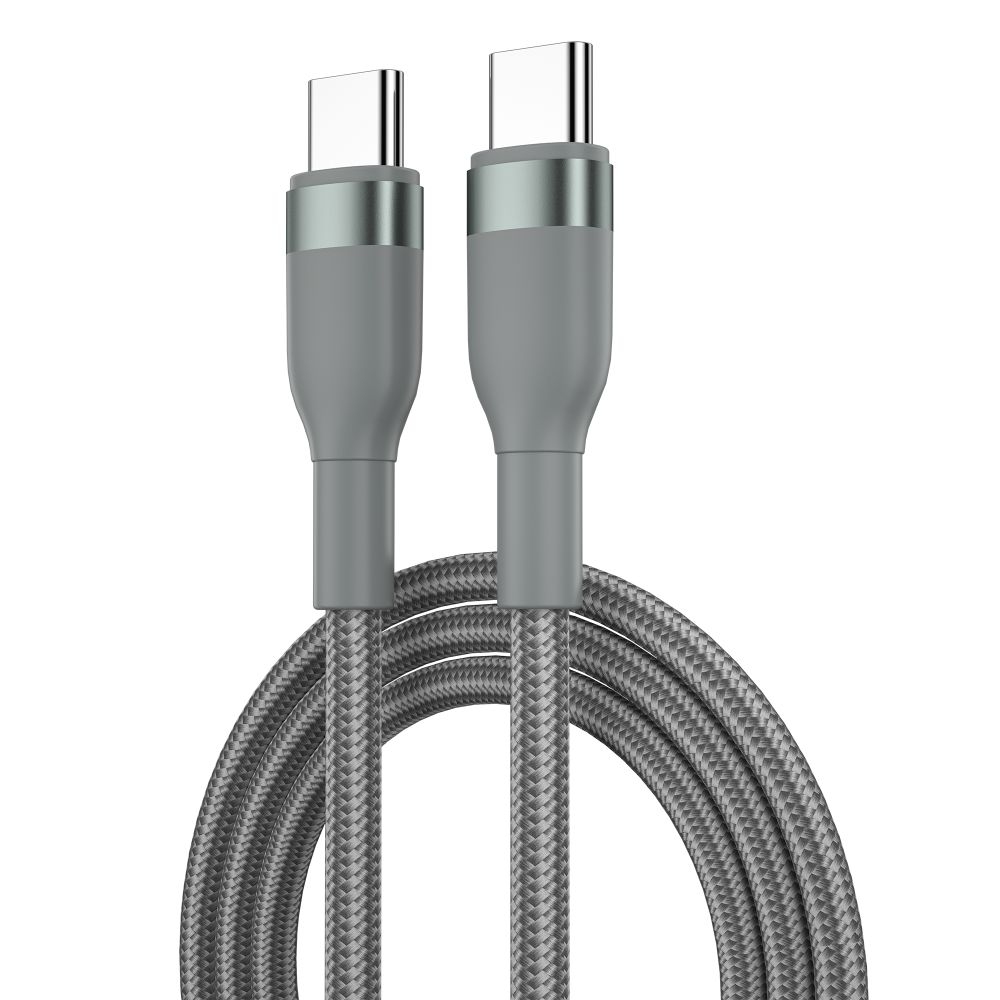 Wiwu Wi-C017 C-C 100W, CONCISE Cable 200cm  Gray