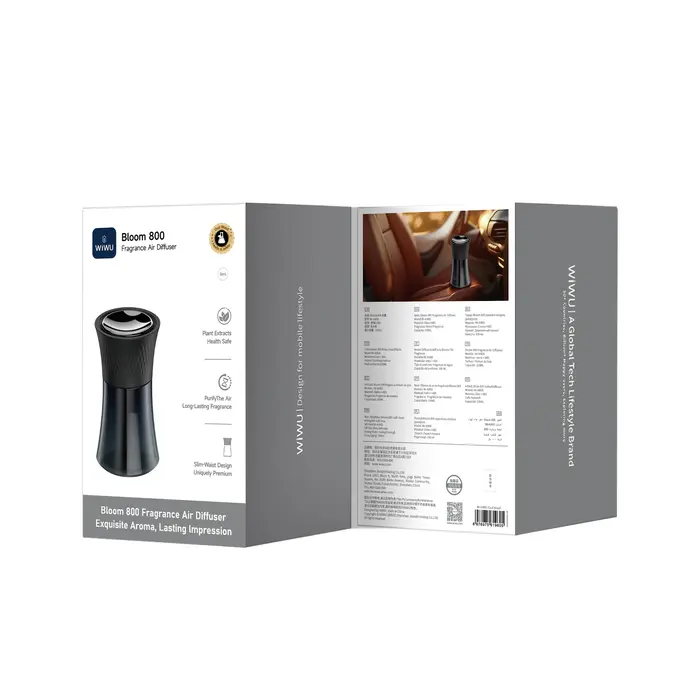Wiwu Wi-Ai800 Bloo M 800 Fragrance Air Diffuser Cologne 100ml Black