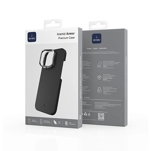 Wiwu ARAMID ARMOR for IP16 Pro max DCC-208 Black