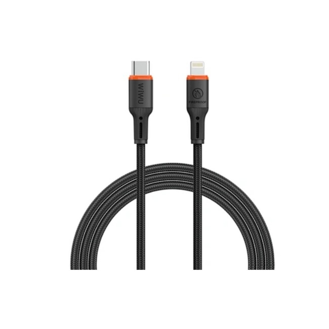 Wiwu FlameGuard Cable C-L Wi-C097 Black
