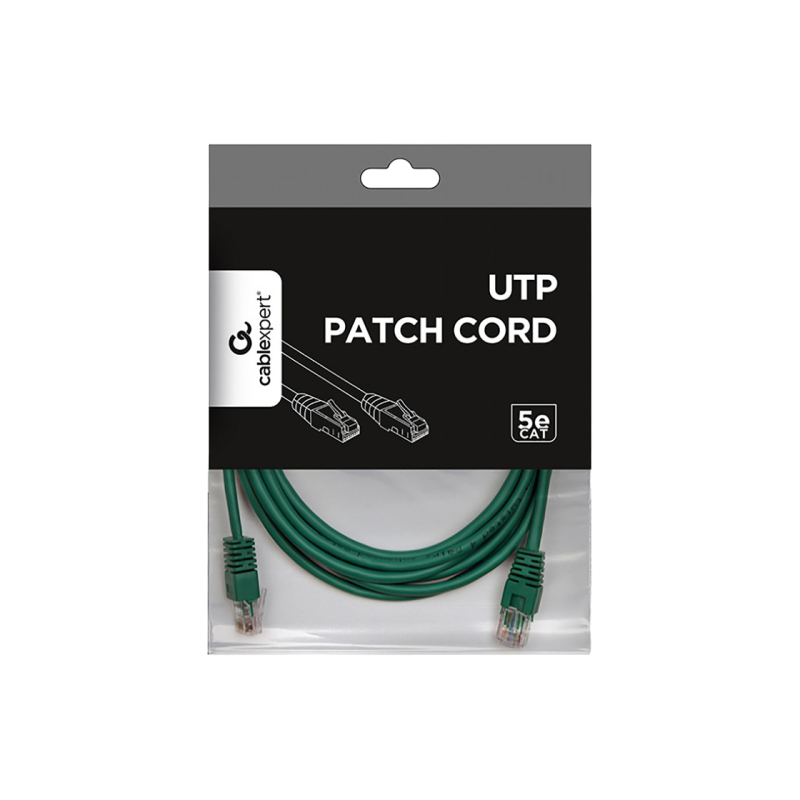 Patch Cord Cat.6/FTP,    3m, Green, PP6-3M/G, Cablexpert