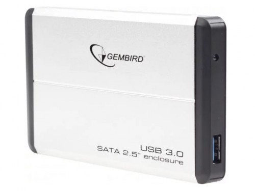'2.5'' SATA HDD External Case (USB 3.0),  Silver, Gembird ''EE2-U3S-2-S''-    http://cablexpert.co