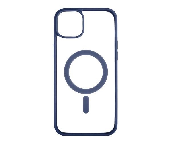 Накладка MagSafe Apple Case iPhone 14 Plus (08 / Тёмно-синий)