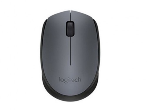 'Wireless Mouse Logitech M170, Optical, 3 buttons, Ambidextrous, 1xAA, Grey.