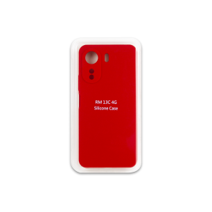 Накладка Full Silicone Case XIAOMI Redmi 13C 4G (01 / Red)