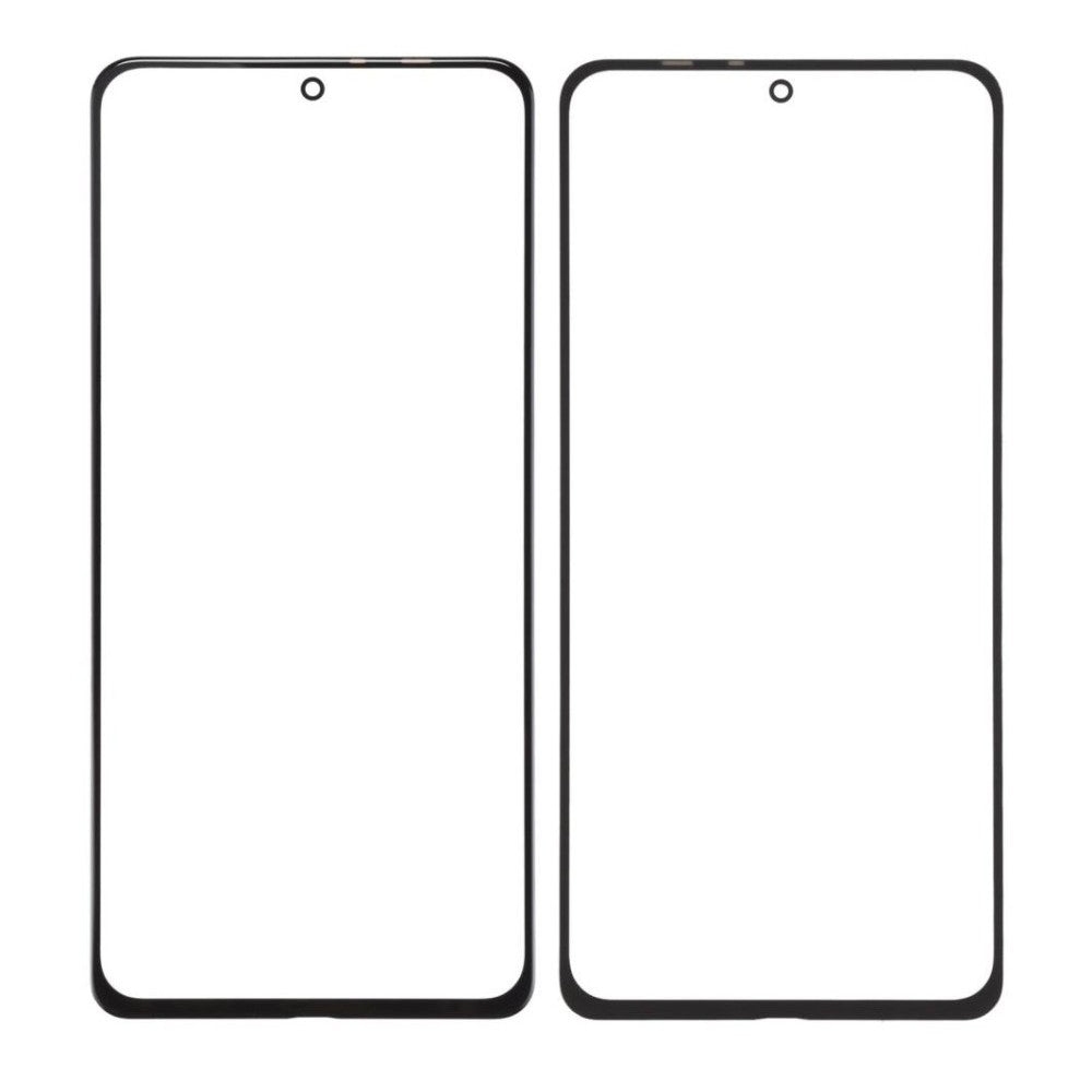 OUTER GLASS LCD Xiaomi Mi 10T / Mi 10T Pro чёрное с олеофобным покрытием, закалённое