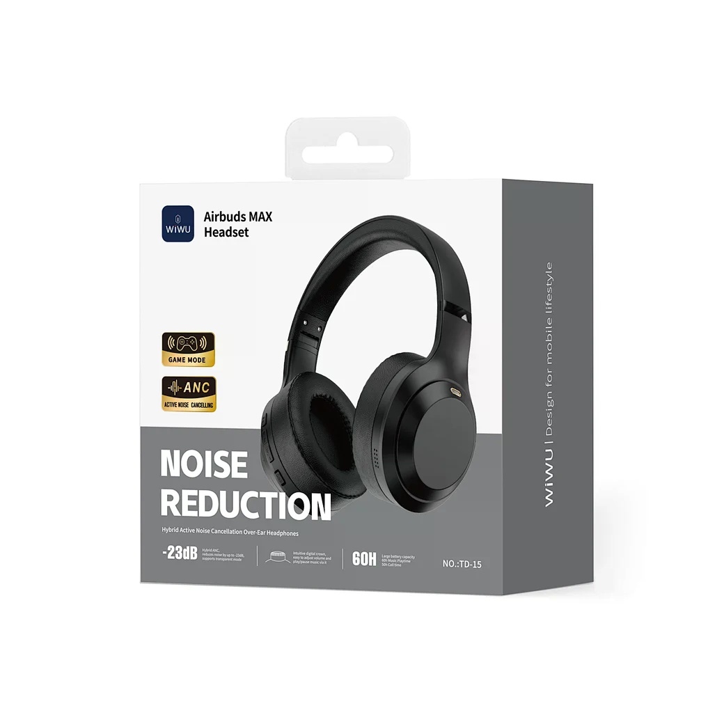 Wiwu Soundbasha Headset TD-15 ANC Black