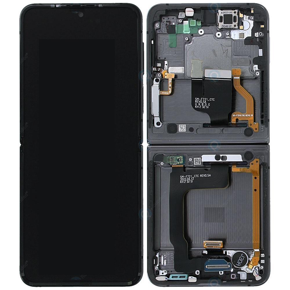 LCD SAMSUNG Z FLIP 4 / F721 BLACK ORIGINAL (SERVICE PACK) LCD INNER!!!
