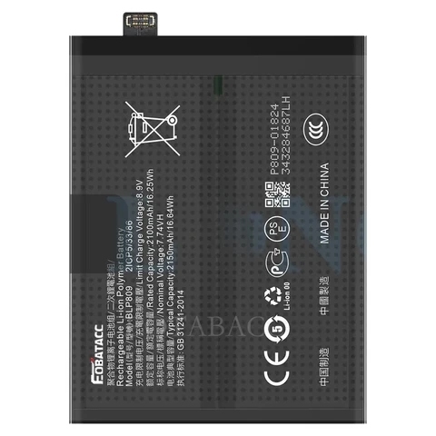 BATTERY REALME BLP809 / GT Master Edition / Q2 Pro / X7 (Packing)