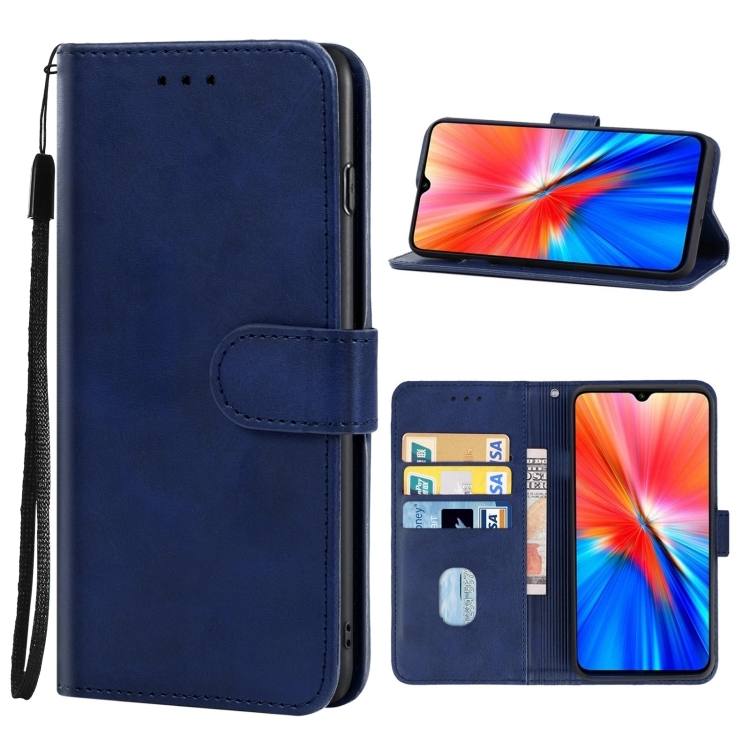 Piele Husa p/u Xiaomi Redmi Note 8 2021 (Blue)
