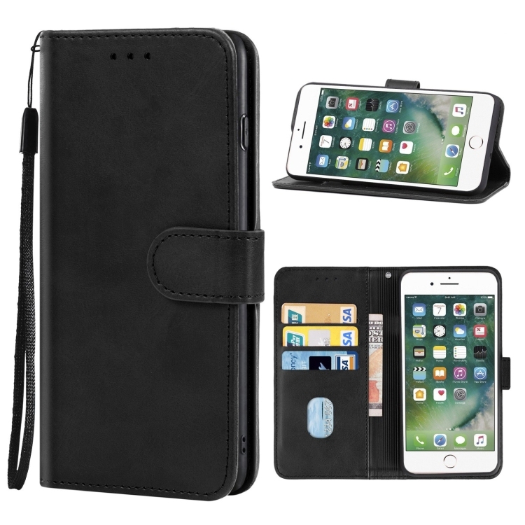 iPhone 8 Plus / 7 Plus Piele Husa (Black)