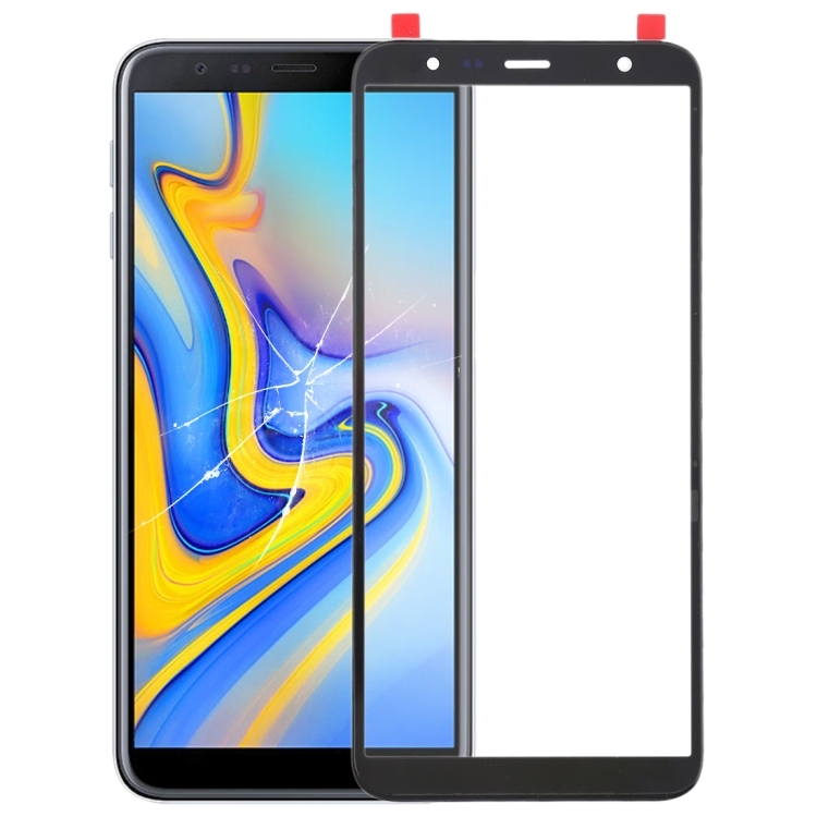 OUTER GLASS LCD SAMSUNG J4 Plus / J6 Plus WITH OCA Black