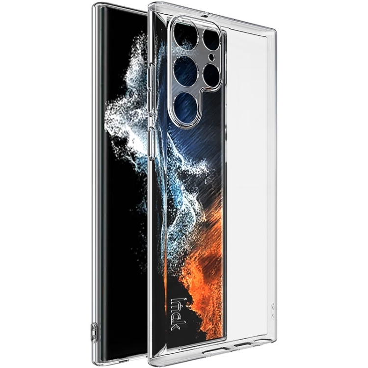 Husa p/u Samsung S22 Ultra 5G IMAK UX-5 Series Transparent TPU Phone Case