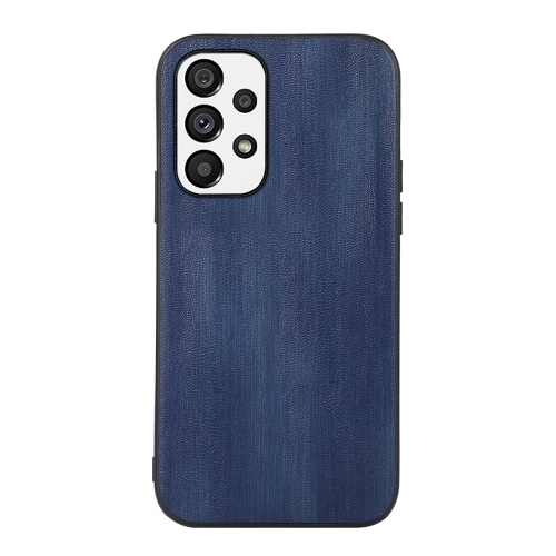 Husa Extra Samsung A33 5G Yellow Cow Texture PU Phone (Blue)