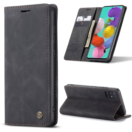 Husa Extra Samsung A51 CaseMe Multifunctional (Black)