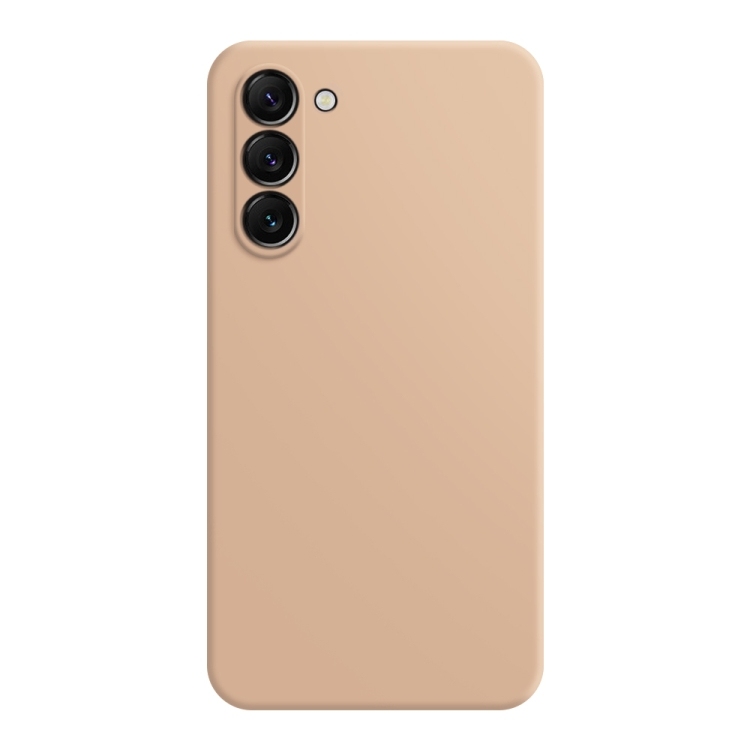 Husa p/u Samsung S23 5G Imitation Liquid Silicone (Apricot)