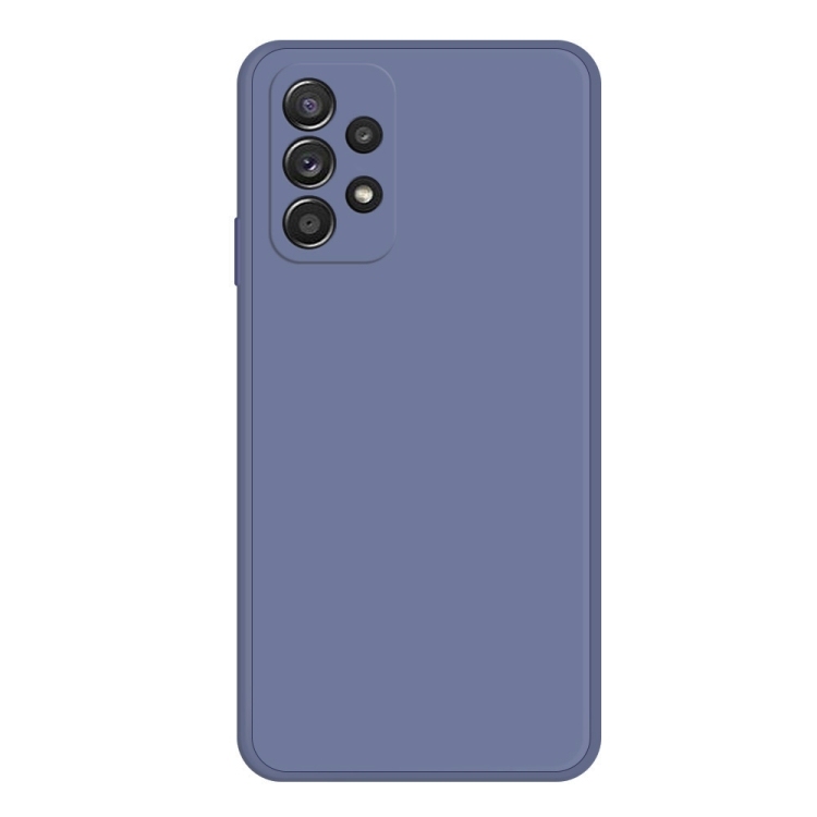 Samsung Galaxy A52/A52s 5G Imitation Liquid Silicone Phone Husa (Grey)