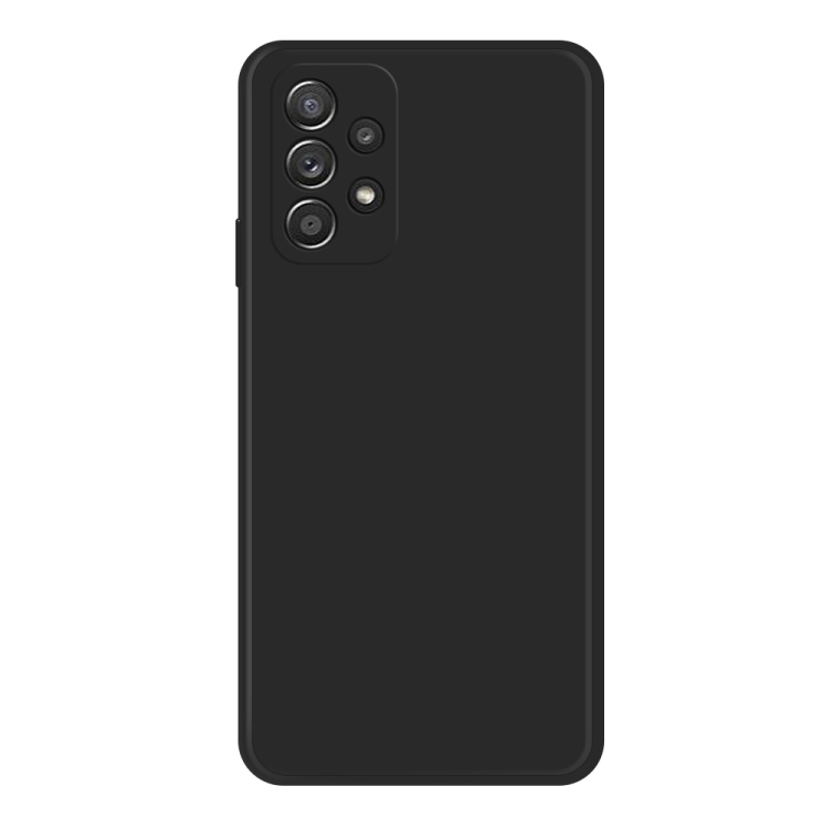 Samsung Galaxy A52/A52s 5G Imitation Liquid Silicone Phone Husa (Black)