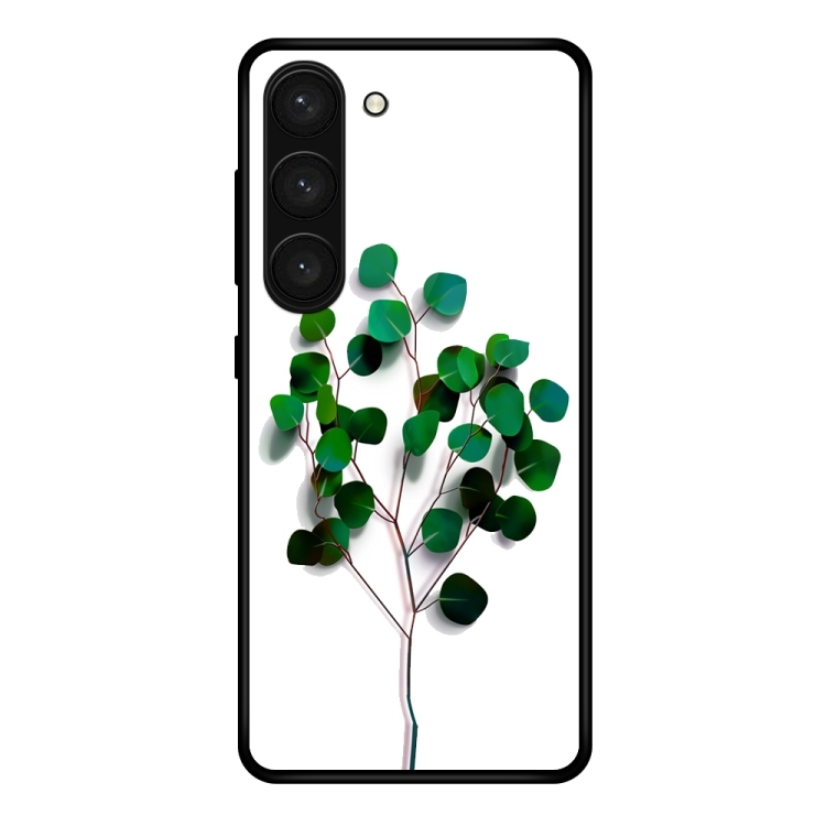 Husa p/u Samsung S23 5G Colorful Painted Glass (Sapling)