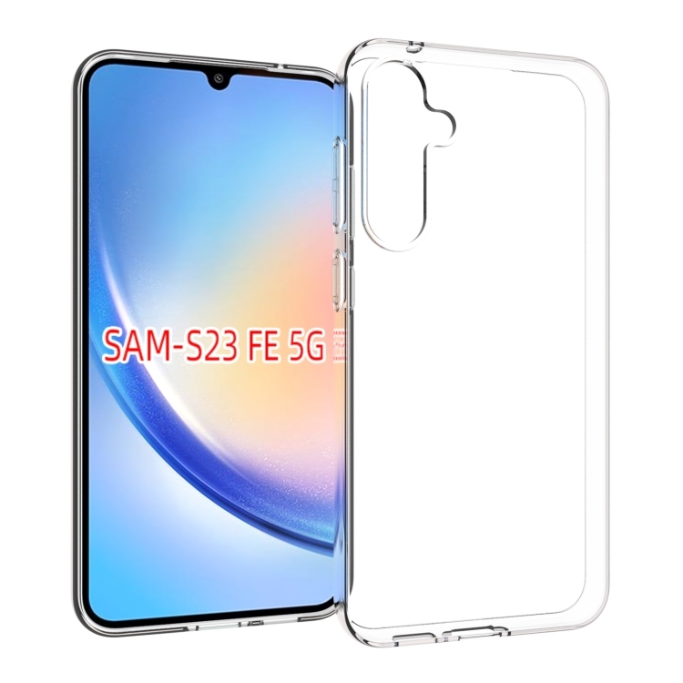 Samsung S23 FE 5G Waterproof Texture TPU Husa (Transparent)