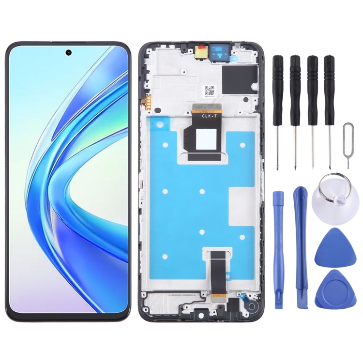 LCD HUAWEI HONOR X7B 4G BLACK WITH FRAME ORIGINAL