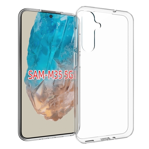 Samsung M35 5G Waterproof Texture TPU Husa (Transparent)
