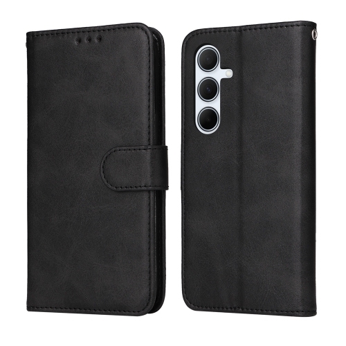 Samsung A36 5G Classic Calf Texture Carte Piele Husa (Black)