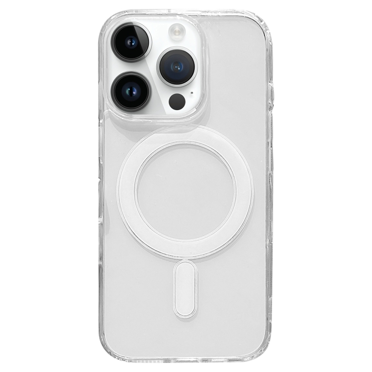 iPhone 12 Pro Max Clear Acrylic TPU MagSafe Phone Case, Pop-up Animation Version (Transparent)