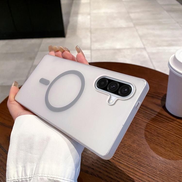 Samsung A36 5G Ice Fog MagSafe PC Phone Husa(Titanium Grey)