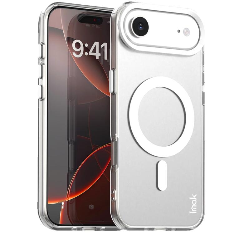 iPhone 17 Air IMAK Candy Series Shockproof MagSafe Phone Husa (White)
